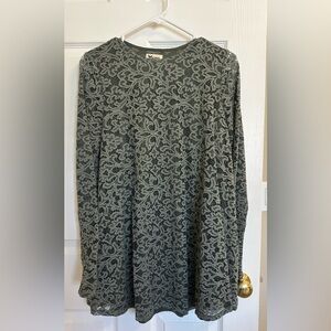 Show Me Your Mumu Green Lace Mini Dress - Size XS